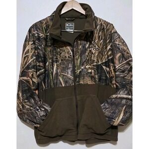 Drake Waterfowl Jacket Camouflage Full Zip Water Proof Men 2XL Hunting Gear Coat
